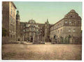 Vintage The Castle of Dessau I Anhalt A4 Photo Print