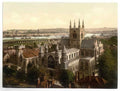 Vintage The Cathedral Rochester England A4 Photo Print
