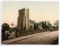 Vintage The Church Battle England A4 Photo Print