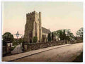 Vintage The Church Battle A4 Photo Print