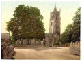 Vintage The Church Cheddar A4 Photo Print