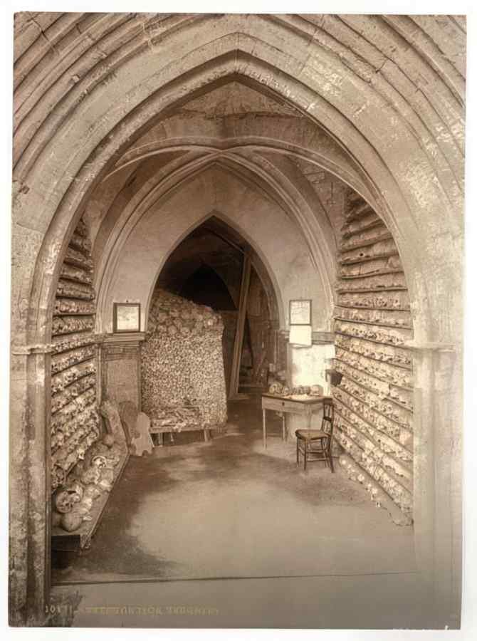 Vintage The Church Crypt Hythe England A4 Photo Print