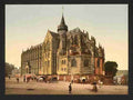 Vintage The Church in the town Eu A4 Photo Print