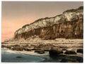 Vintage The Cliffs Hunstanton England A4 Photo Print