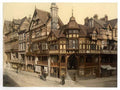 Vintage The Cross And Rows Chester England A4 Photo Print