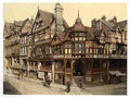 Vintage The Cross and Rows Chester A4 Photo Print