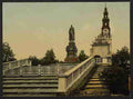 Vintage The Czar Alexanders monument Czestochowa A4 Photo Print