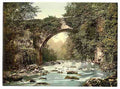 Vintage The Dargle Bridge County Wicklow A4 Photo Print