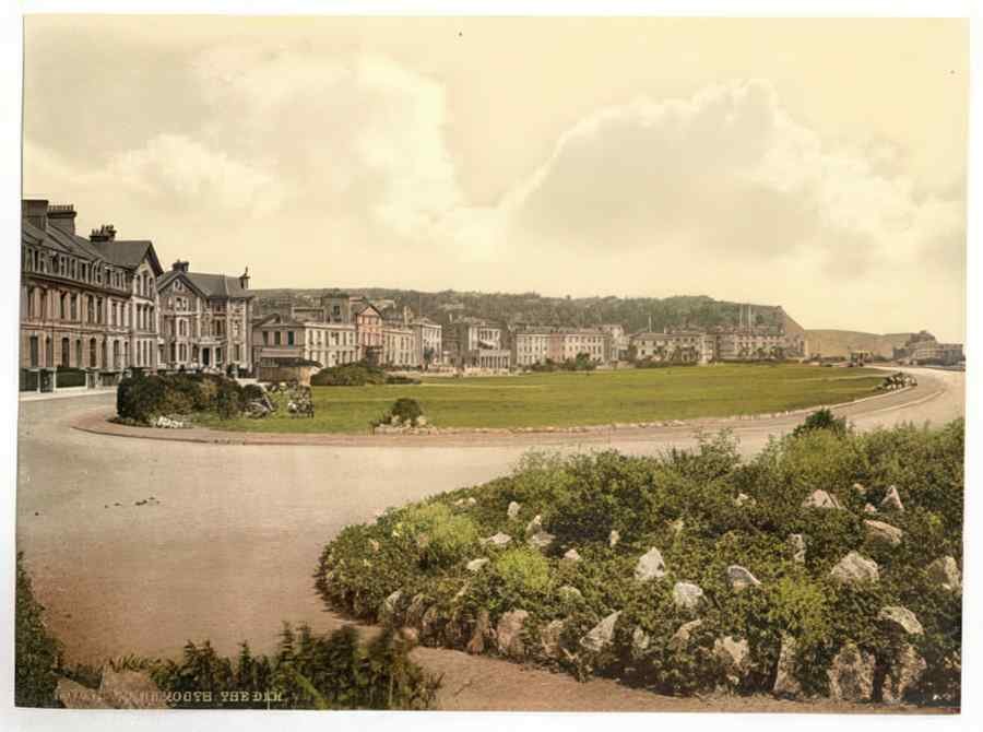 Vintage The Den 2 Teignmouth England A4 Photo Print