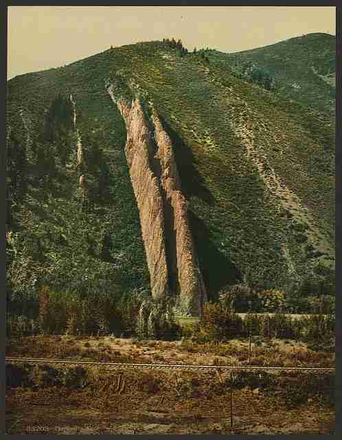 Vintage The Devils Slide A4 Photo Print