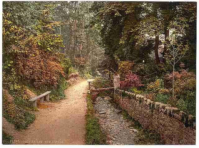 Vintage The Dingle Colwyn Bay A4 Photo Print