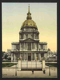Vintage The Dome des Invalides Paris A4 Photo Print