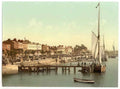 Vintage The East Parade Ie Promenade And Yachts Southendonsea England A4 Photo Print