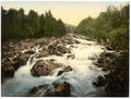 Vintage The Feugh At Banchory Banchory Scotland A4 Photo Print