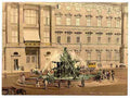 Vintage The Fountain Royal Palace Berlin A4 Photo Print