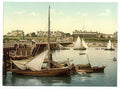Vintage The Front Pier From Pier End Clactononsea England A4 Photo Print