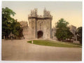 Vintage The Gateway Lancaster Castle England A4 Photo Print