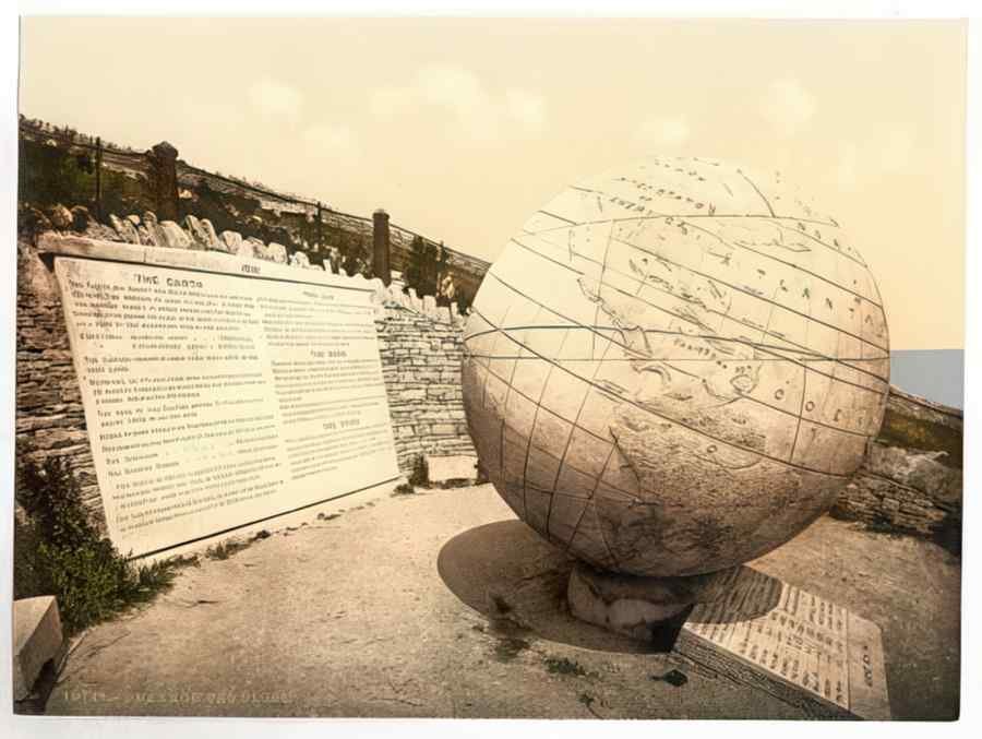 Vintage The Globe Swanage England A4 Photo Print