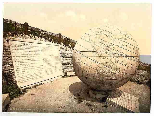 Vintage The Globe Swanage A4 Photo Print