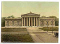 Vintage The Glypothek Art Gallery Munich Bavaria A4 Photo Print