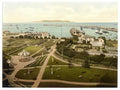Vintage The Harbour Kingstown County Dublin Ireland A4 Photo Print