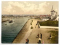 Vintage The Harbour Littlehampton England A4 Photo Print