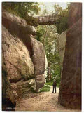 Vintage The High Rocks I Tunbridge Wells A4 Photo Print