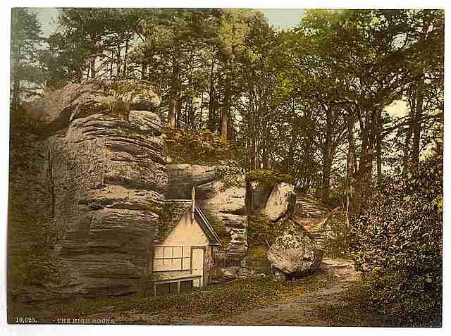 Vintage The High Rocks Tunbridge Wells A4 Photo Print