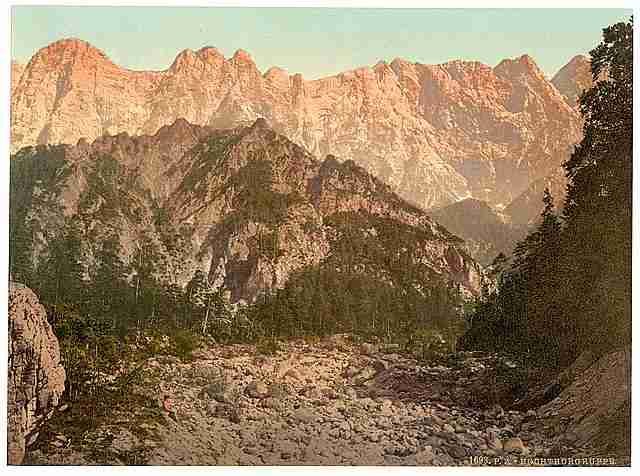 Vintage The Hochthor group Styria A4 Photo Print