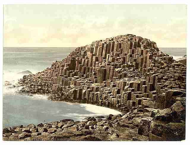 Vintage The Honeycombs Giants Causeway County Antrim A4 Photo Print