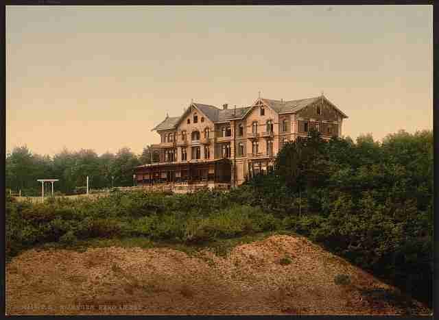 Vintage The Hotel Berg en Dal Nymegen A4 Photo Print