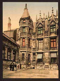 Vintage The Hotel Bourgtheroulde Rouen A4 Photo Print