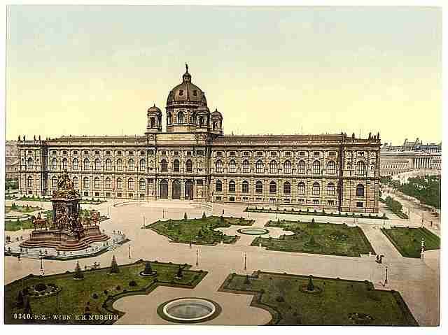 Vintage The Imperial Museum Vienna A4 Photo Print