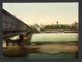 Vintage The Iron bridge I Warsaw A4 Photo Print