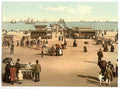 Vintage The Jetty Yarmouth England A4 Photo Print