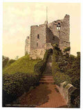 Vintage The Keep Arundel Castle A4 Photo Print