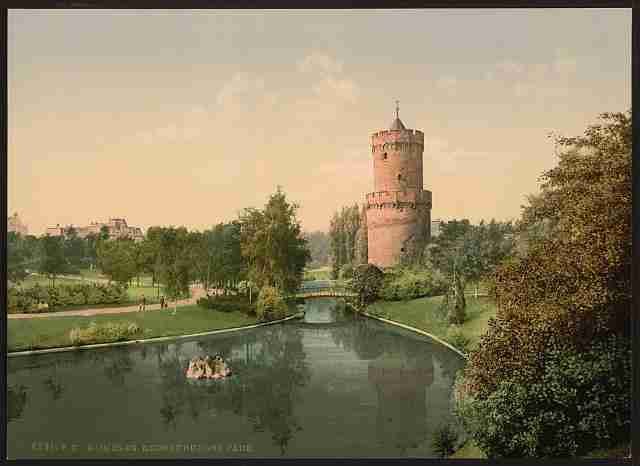 Vintage The Kronenbourg Park Nymegen A4 Photo Print