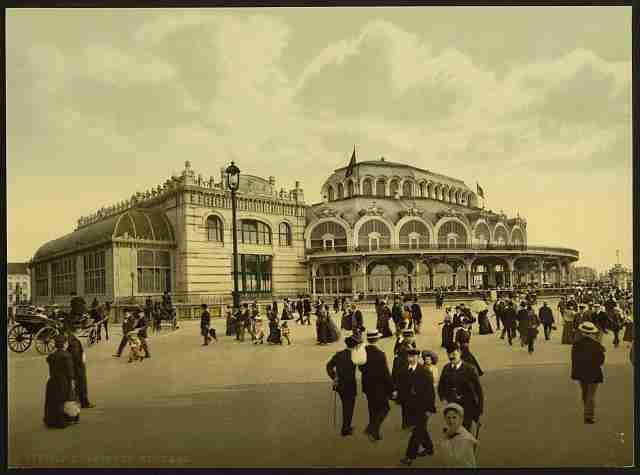 Vintage The Kursaal II Ostend A4 Photo Print