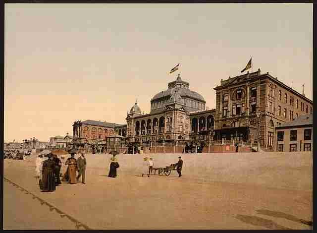 Vintage The Kursaal Scheveningen A4 Photo Print