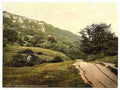 Vintage The Landslip Isle of Wight A4 Photo Print