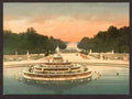 Vintage The Latone Basin I Versailles A4 Photo Print