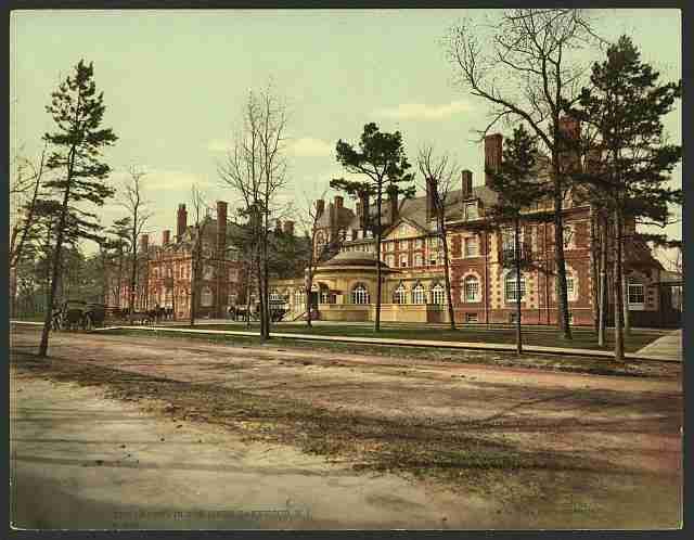 Vintage The Laurel in the Pines Lakewood NJ A4 Photo Print