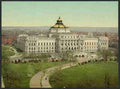 Vintage The Library of Congress Washington A4 Photo Print