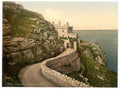 Vintage The Lighthouse Llandudno Wales A4 Photo Print