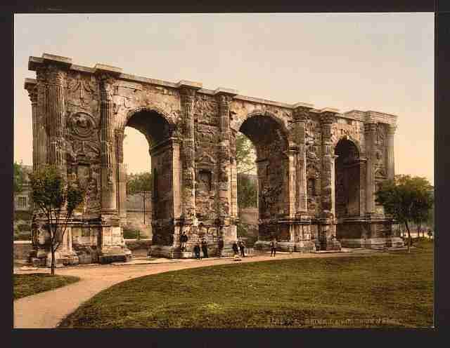 Vintage The Mars Gate Rheims A4 Photo Print