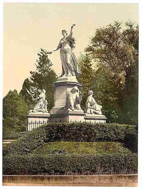 Vintage The Monument St Jacob Basle A4 Photo Print