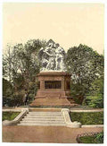 Vintage The Monument of Strasburg Basle A4 Photo Print