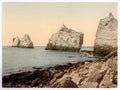 Vintage The Needles I Isle Of Wight England A4 Photo Print