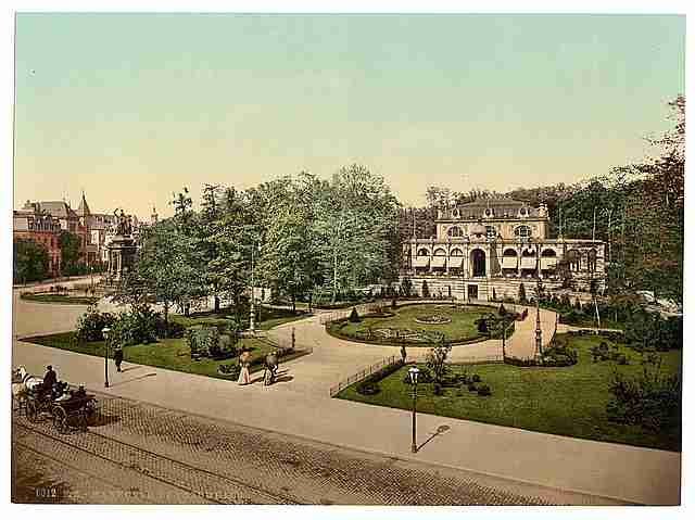 Vintage The New House Hanover Hanover A4 Photo Print