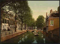 Vintage The New Uitleg canal Hague A4 Photo Print